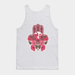 Hamsa Koi (Pink) Tank Top